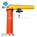 3000 Sales 0.5t mimi cranes Slewing Column Mounted Jib Crane Price For Sale